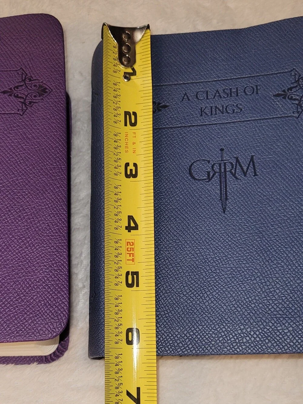 A Storm of Swords Purple Leather-bound Mini Book,  GRRM